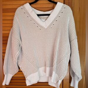 Aerie Women's Cream Sweater